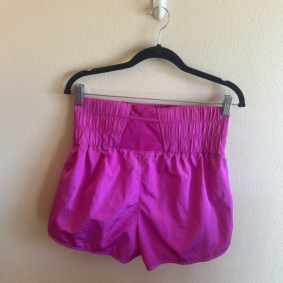Free People Movement The Way Home Shorts Pink Pull On High Rise Womens Size L - Picture 4 of 11